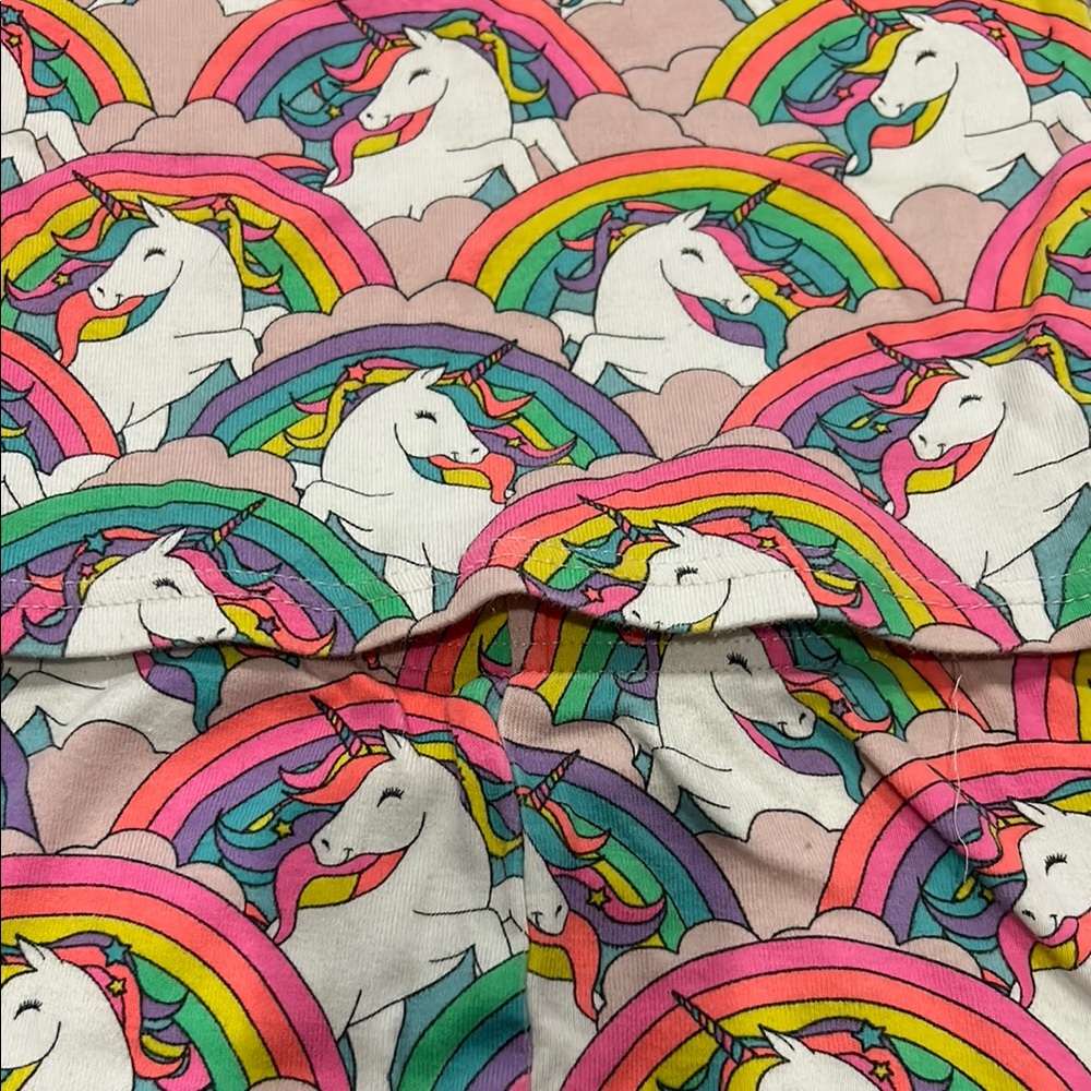The Children's Place Pink and Blue Pajama Sets Vibrant Rainbow Design - Picture 2 of 5